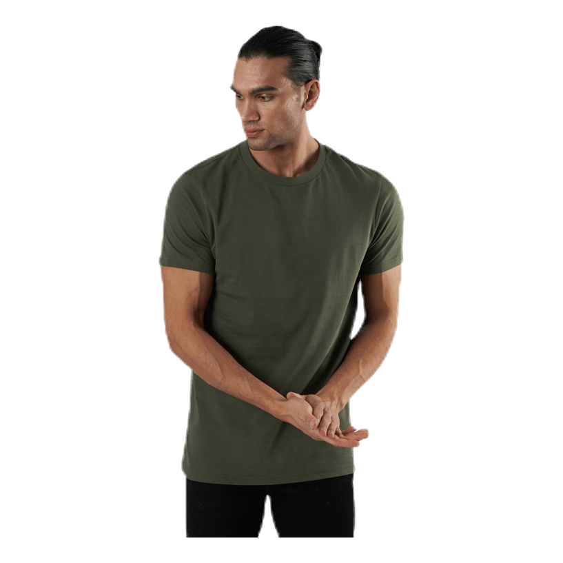 Bread & Boxers Crew-Neck Cotton Green 3 Bread & Boxers Crew-Neck Cotton Green