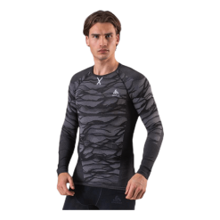 Odlo Suw Top Crew Neck L/S Performance Blackcomb Black/Grey