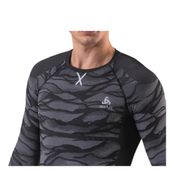 Odlo Suw Top Crew Neck L/S Performance Blackcomb Black/Grey -Takit Myynti 2023 7613361500237 011 adcc472e6d5c4e708fb5eaf9154610b5