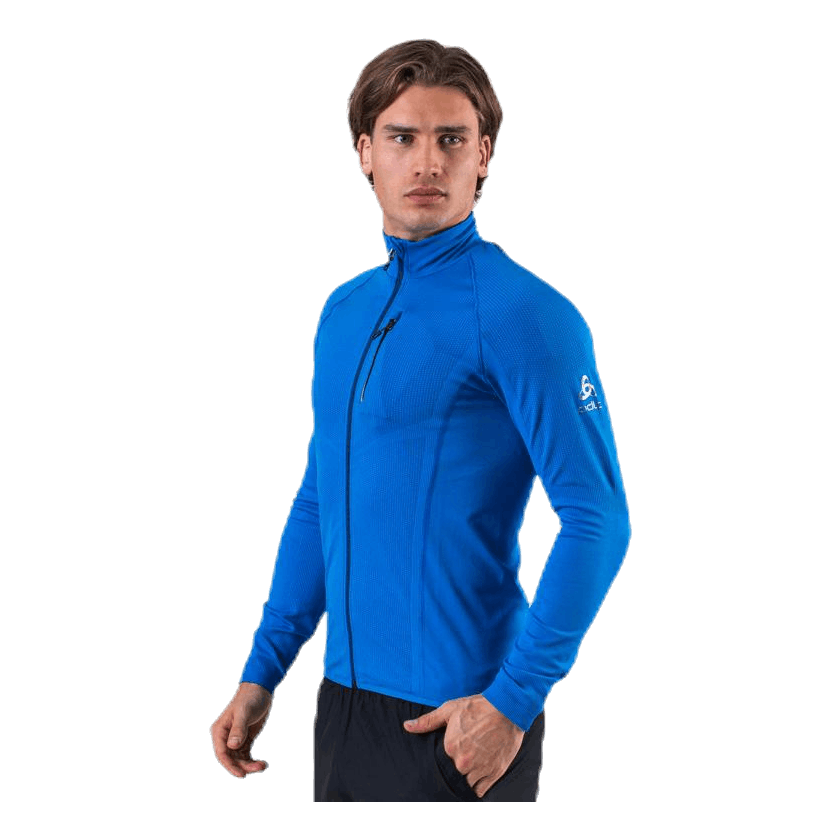 Odlo Velocity Jacket Blue 4 Odlo Velocity Jacket Blue - Image 2