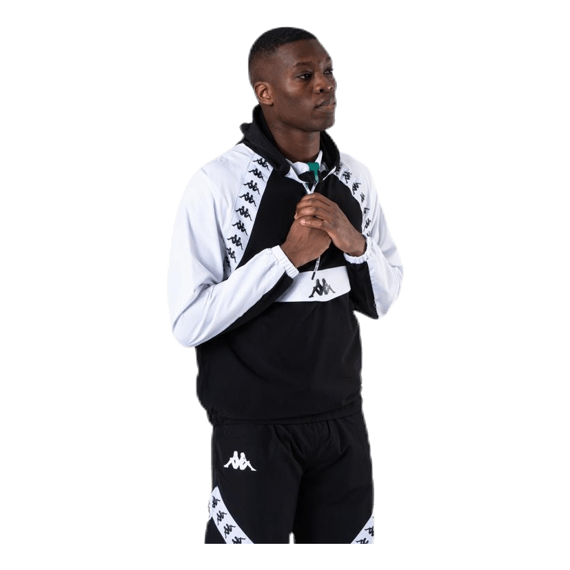 Kappa Anorak Auth Bakit White/Black 6 Kappa Anorak Auth Bakit White/Black - Image 4