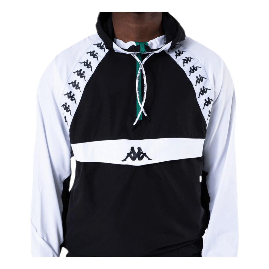 Kappa Anorak Auth Bakit White/Black 7 Kappa Anorak Auth Bakit White/Black - Image 5