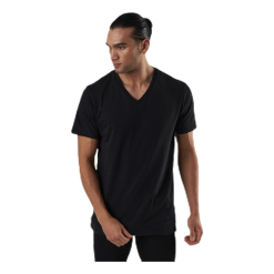 Calvin Klein S/S V Neck 3-Pack Black