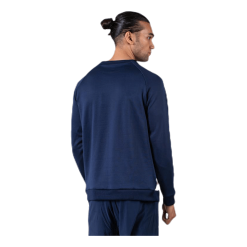 Tommy Hilfiger Sport Knit Crew Sweat Logo Tape Blue -Takit Myynti 2023 8719858593511 005 29e0294649cc468db855e3bec827ca5e