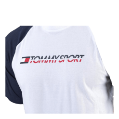Tommy Hilfiger Sport Logo Tee With Tape White -Takit Myynti 2023 8719859578036 007 6045138424474dcbab0a6e53241e1bf4