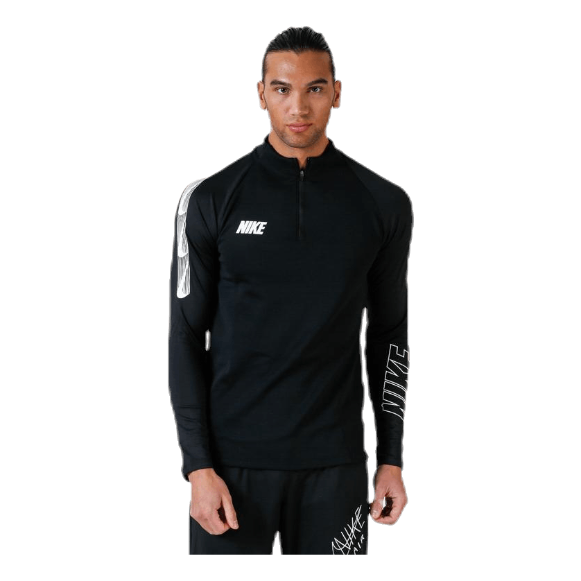 Nike Dry Squad Dril Top 19 White/Black 4 Nike Dry Squad Dril Top 19 White/Black - Image 2