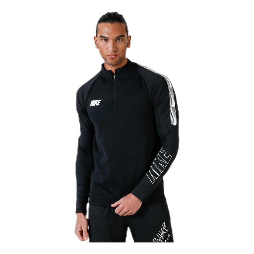 Nike Dry Squad Dril Top 19 White/Black 5 Nike Dry Squad Dril Top 19 White/Black - Image 3