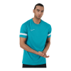 Nike Dry Academy Top SS Turquoise/White 2 Nike Dry Academy Top SS Turquoise/White -Takit Myynti 2023 90101 45 001
