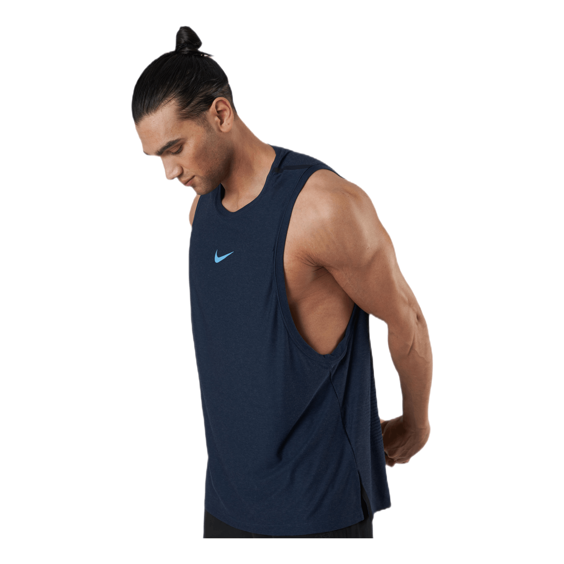 Nike Pro Tank Blue 4 Nike Pro Tank Blue - Image 2